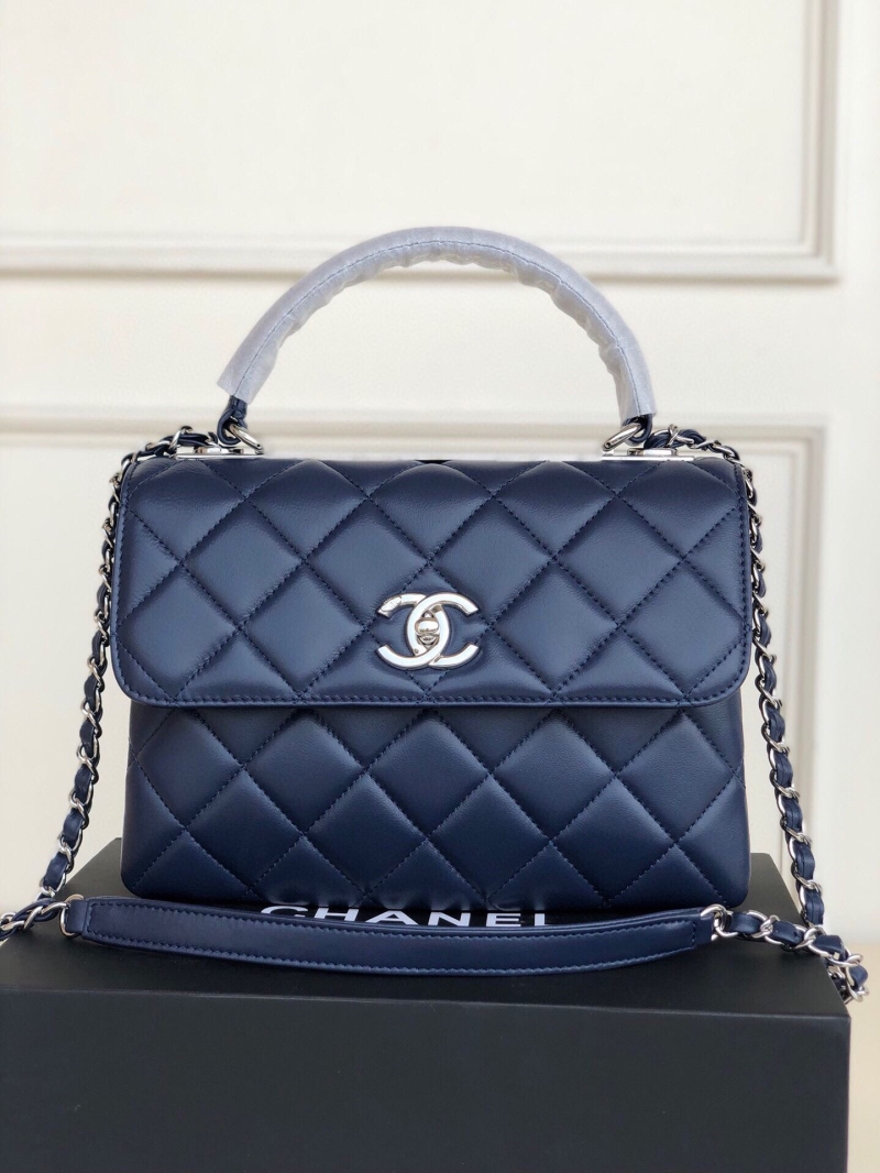 Ch**el top handle bags